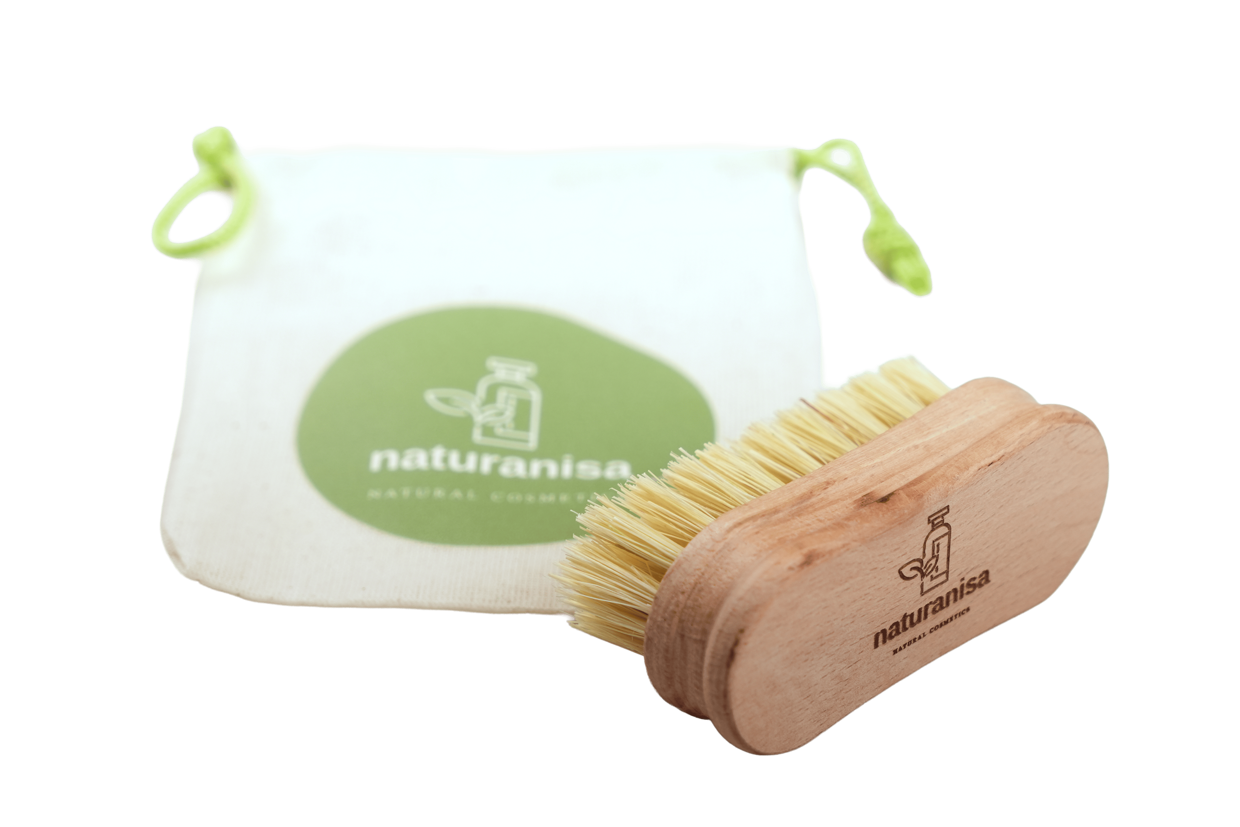 %100 Kaktüs Otu Vegan Tırnak Fırçası görsel 1