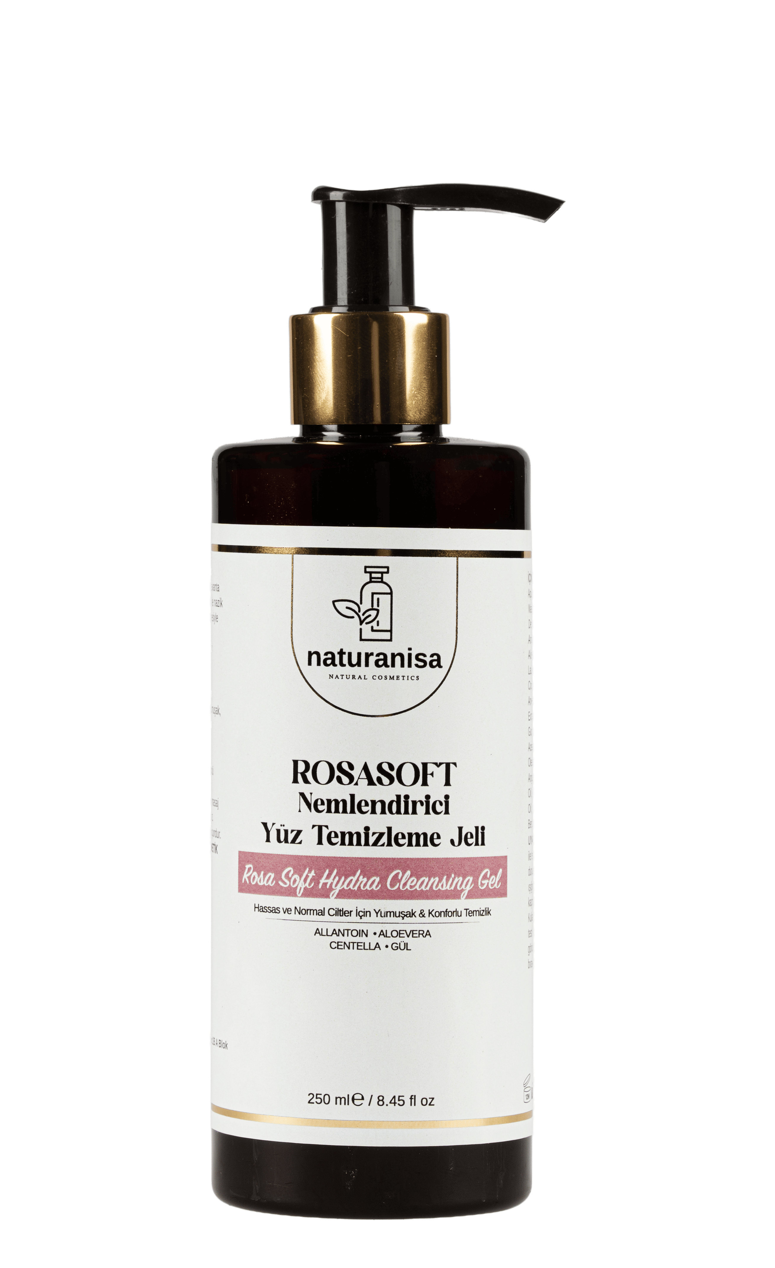 Naturanisa Rosa-Soft Nemlendirici Yüz Temizleme Jeli görsel 1