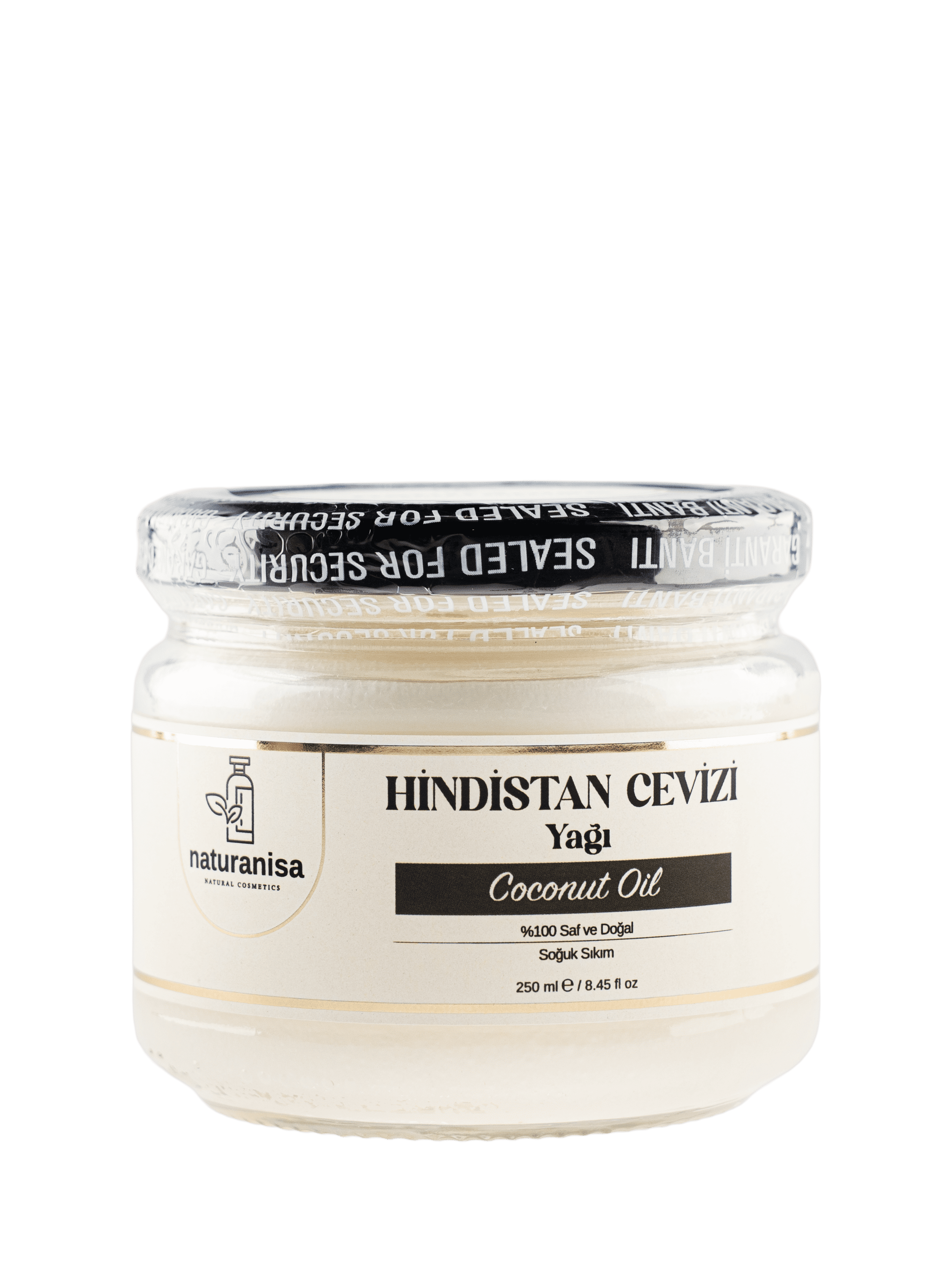 Naturanisa Soğuk Sıkım Hindistan Cevizi Yağı görsel 1